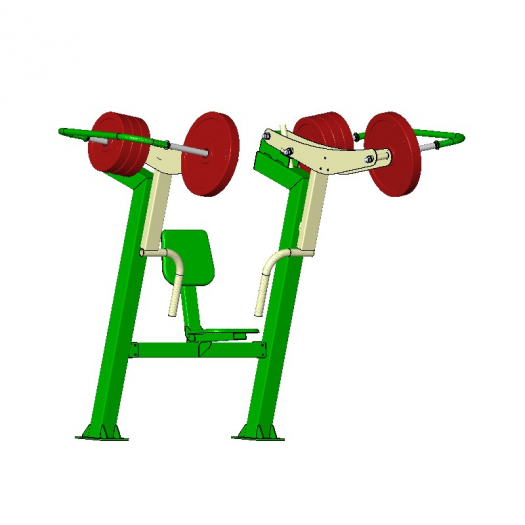 Chest press - Melltoló