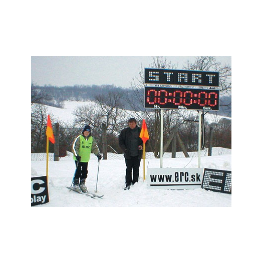 Marathon Maxi egyoldalas futó eredményjelző futórendezvényhez