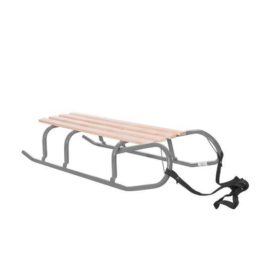 Fém szánkó 100 cm kék