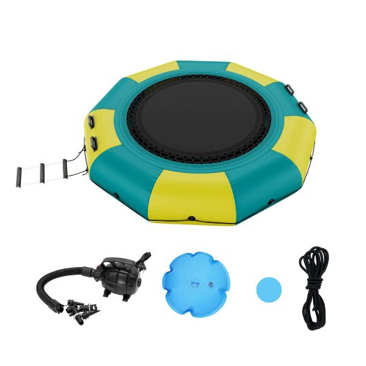  Felfújható vízi ugráló, 305 cm szabadidős vízi trambulin