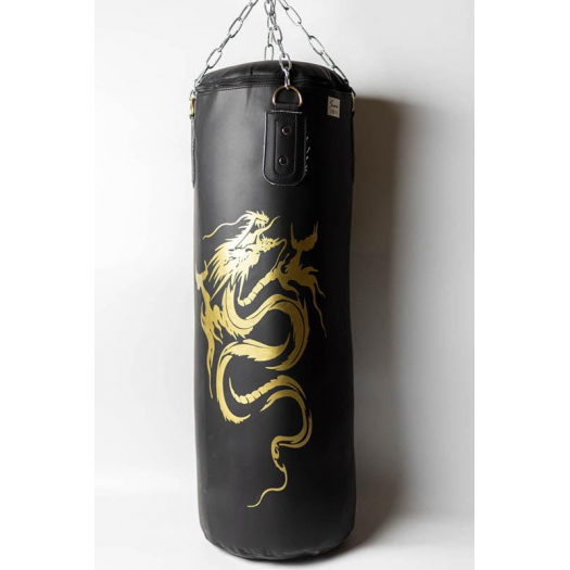 Felakasztható boxzsák, fekete, 80 cm