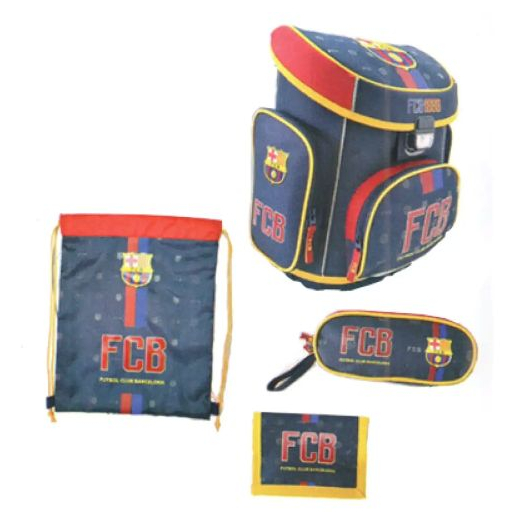 Barcelona anatómiai iskolatáska, hátizsák 4 az 1-ben szett