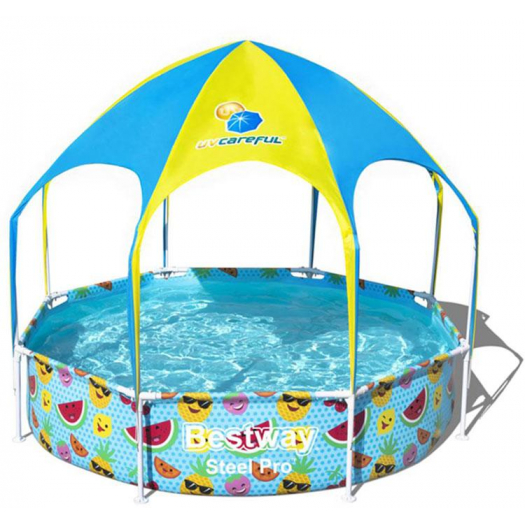 Bestway medence sátortetővel 244x51 cm (56432)