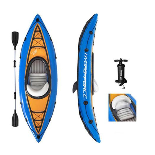 Bestway Hydro-Force Cove Champion felfújható kajak szett 275 x 81 cm