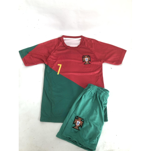   Portugál válogatott 2022-es hazai Ronaldo mezgarnitúra