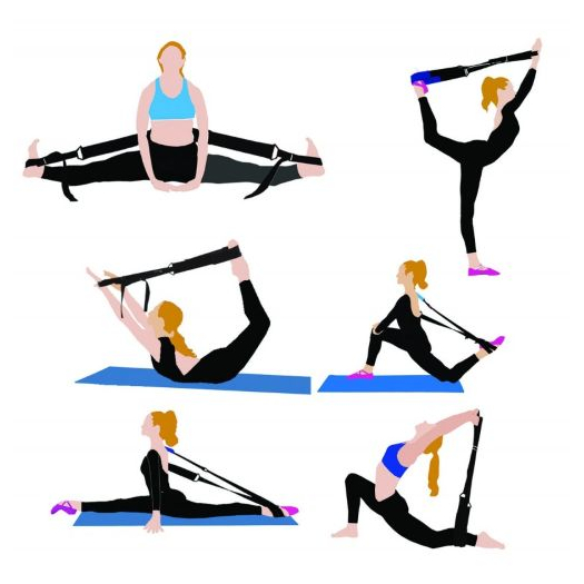 Állítható nyújtószalag tánc, balett