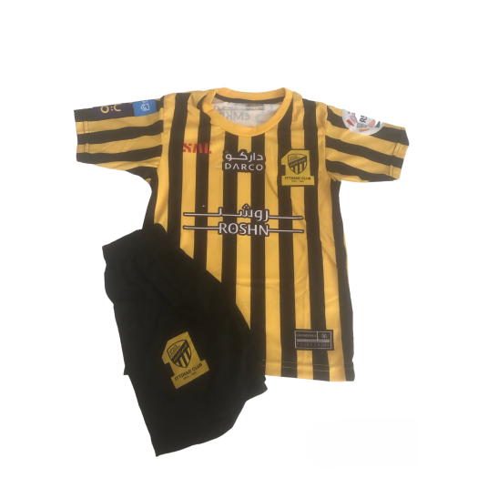 Al-Ittihad FC 2023/24-as Benzema gyerek mezgarnitúra 