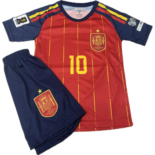 Spanyol Yamal 2026-os VB hazai gyermek mezgarnitúra