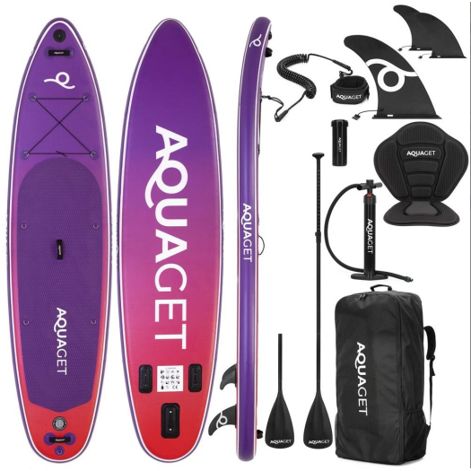 AQUAGET 2026 SUP DESZKA üléssel 350 cm 220 kg terhelhetőség