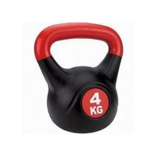 Füles súlyzó -Kettlebell, műanyag, 18 kg 