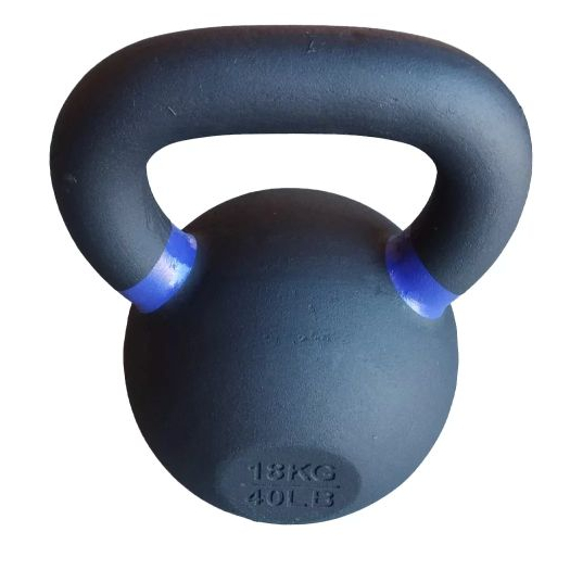 Kettlebell, porfestett öntöttvas - 18 kg