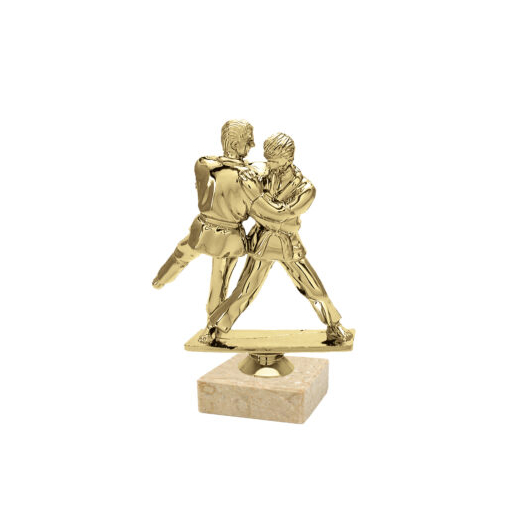Judo (pár) sportfigura, 12 cm