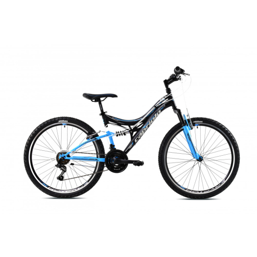Capriolo CTX 260 26" összteleszkópos kerékpár Fekete-Kék