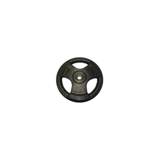  Súlytárcsa, 31 mm, gumírozott, 15 kg 