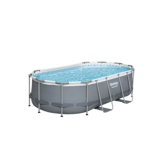 Bestway PUERTO RICO ovális fémvázas medence szett 424 x 250 x 100 cm