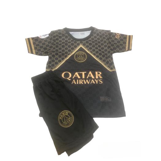 1=2 PSG 2023/24 MBAPPÉ gyermek mezgarnitúra,  AJÁNDÉK EB SÁLLAL!