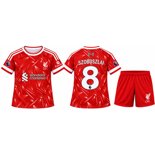 Liverpool gyerek mezgarnitúra 26/27 SZOBOSZLAI felirattal
