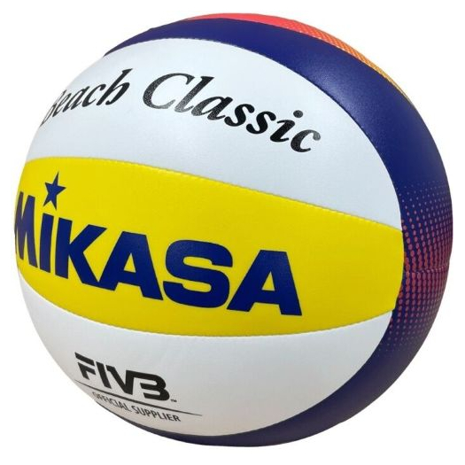Strandröplabda, FIVB mérkőzéslabda (BV550C-WYBR) replika, MIKASA BV552C-WYBR
