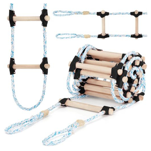 Kötéllétra, 8m, fekete | HIGHER (Zdroj: https://2energy.hu)