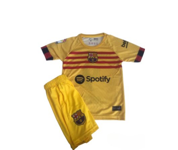 Barcelona 2023/24 gyerek mezgarnitúra Lewandowski felirattal 