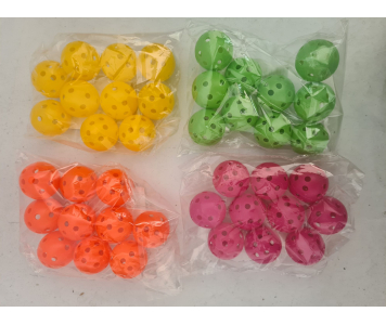 Mini floorball labda  10 db-os csomagy  40 mm