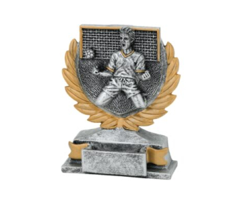 Labdarúgó trófea (12 cm)