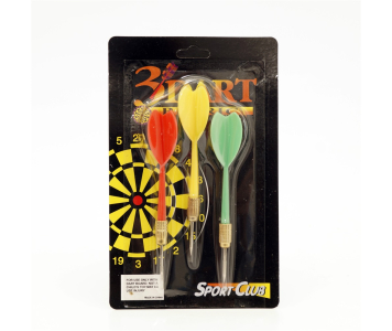 3 db 8 grammos, 11 cm hosszú darts nyil