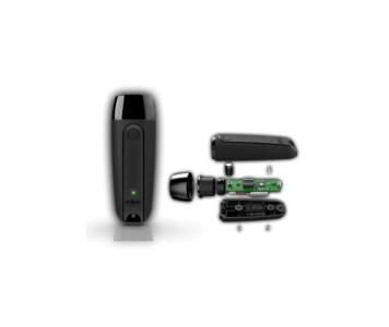 Fekete tölthető elektronikus síp csuklópánttal – FOX40 ELECTRONIC 2.0 BLACK