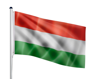  Zászló rúddal Magyar HUN 650 cm