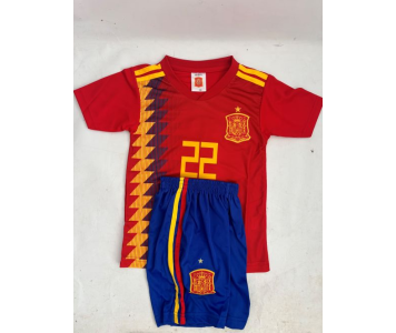 Spanyol válogatott ISCO RETRO  mezgarnitúra