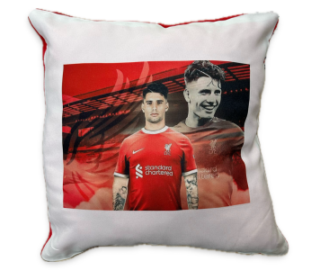 Szoboszlai Liverpool díszpárna 2