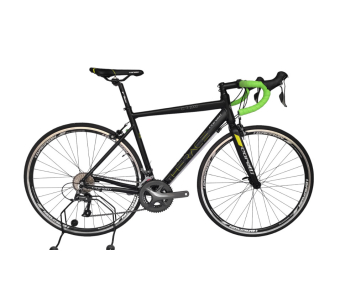 Corelli The Race CR 2000 könnyűvázas országúti kerékpár 52 cm Fekete-Zöld
