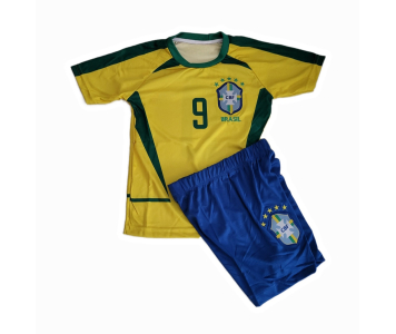 Brazil hazai Retro Ronaldo gyermek mezgarnitúra