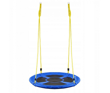Fészekhinta sárga kötéllel 110 cm
