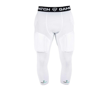 Gamepatch Pro+ párnázott háromnegyedes leggings Fehér