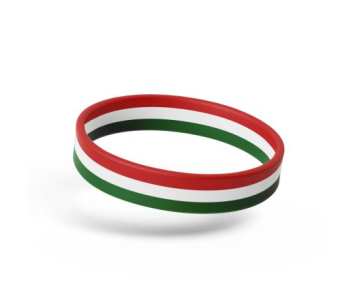 Szilikon karkötő, magyar