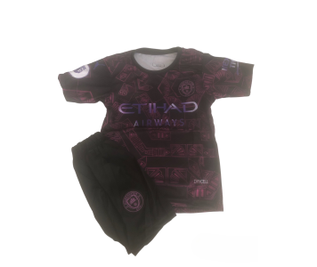 2023/2024 Manchester City gyerek mezgarnitúra, Haaland felirattal 