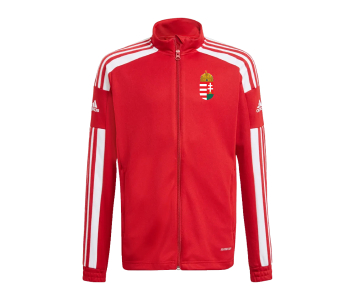 Adidas  Magyar zippzáros szabadidőruha felső gyermek piros és fekete  