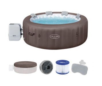 BESTWAY Lay-Z-Spa Dominica EnergySense Smart HydroJet Jakuzzi, 196 x 71 cm 6001S