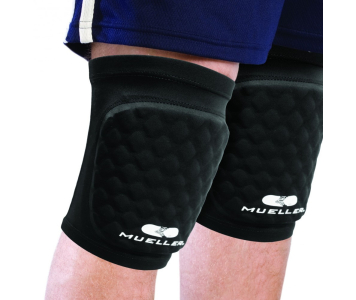 Mueller Diamond Pad Könyök-, Térd-, és Sípcsontvédő, fekete (Diamond Pad Elbow Knee Shin)