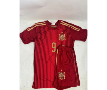 Spanyol válogatott Torres 9-es RETRO mezgarnitúra