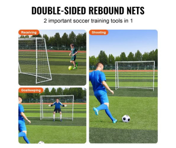  Sport foci visszapattanó fal kétoldalas visszapattanó hálóval és kapuval