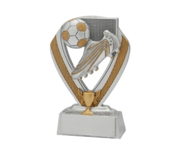 Labdarúgó trófea (14 cm)