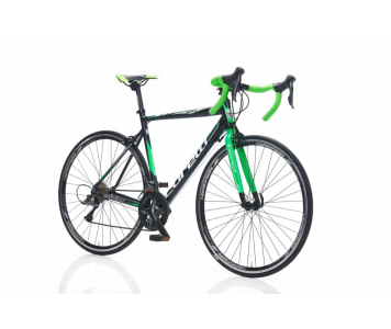 Corelli Boalva RC200 könnyűvázas országúti kerékpár 52 cm Fekete-Zöld