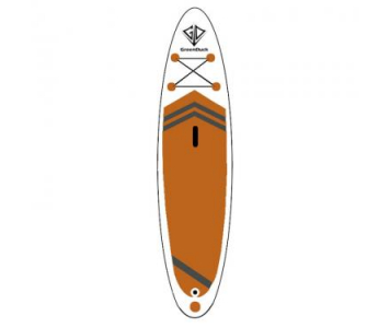 SUP deszka, 300x71x10cm, 1 rétegű, GreenDuck 