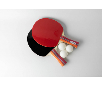 Pingpongszett, 2 ütő, 3 labdával, Salta