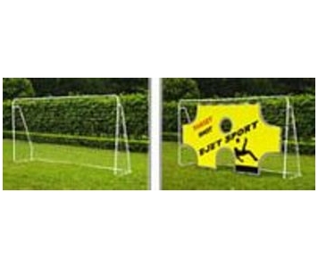 Fém futballkapu 290x165x90 cm