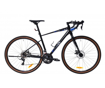 Capriolo Gravel G9.4 országúti/gravel kerékpár 49 cm Fekete