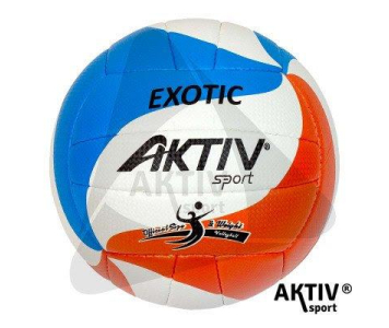 Röplabda Aktivsport EXOTIC méret: 5 fehér-kék-narancs
