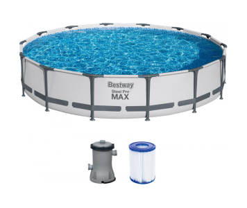BESTWAY Steel Pro Max Fémvázas medence szett, 427 x 84 cm 56595